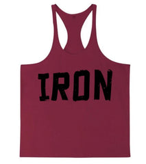 Men's Athletic Printed Gym Workout Bodybuilding Tank Tops