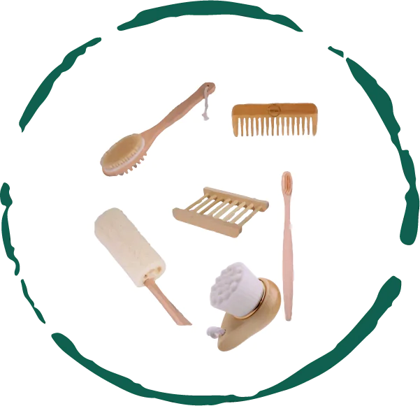 Zero-Waste Bath Accessories Bundle