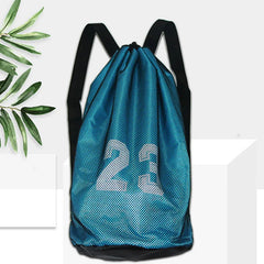 Outdoor Sport Basketball Shoulder Bags for Football Volleyball Soccer Mash Backpack Fitness Storage Bucket Bag For Men Training