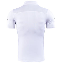 2020 Summer Stand Collar Stretch Golf T Shirt Men Quick Dry Stretch Running Shirts Gym Fitness Golf Sportswear Customize LOGO