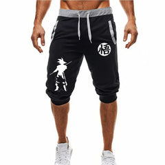 brand new Mens gym shorts Run jogging sports Fitness bodybuilding Sweatpants male workout training Brand Knee Length short pant