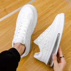 New Season Shoes Men Running Shoes Cushion Men Shoes Sports Shoes Sneakers Men Lace-up Low-top Shoes White Shoes Men Black Shoes