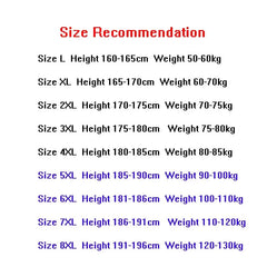 5XL 6XL 7XL 8XL Men Big Size Sports Suit Mens Fitness Sportswear Plus Size Man Gym Clothing Keep Warm Running Jogging Sets