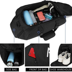 Women Gym Bags Travel Sport For Fitness Training Backpacks Men Outdoor Sports Backpack Yoga Dry Wet Separation Shoe Bag Mochila