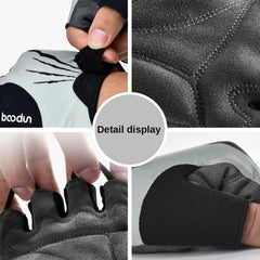 Half Finger Cycling Gloves for Men and Women Running Fitness Gym Anti-Slip Breathable Riding Motorcycle Bicycle Gloves