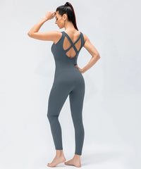 SOISOU All-in-one Yoga Set Sport Suits Women's Tracksuit Sportswear Elasticity Fitness Workout Training Dance Clothing Gym