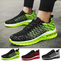 New Season Shoes Men Running Shoes Cushion Men Shoes Sports Shoes Sneakers Men Lace-up Low-top Shoes White Shoes Men Black Shoes