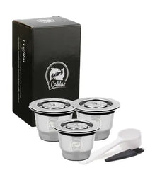 Stainless Steel Refillable Coffee Capsule and Accessories