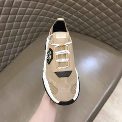 2024Philipp Plein New Men's Sports Shoes, Classic, Simple Design Fashion Elegant Atmosphere, Upper Cowhide with Flying Weaving P