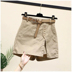 Pure Cotton Casual Skirts Shorts for Women Summer Wear Korean Version Versatile A-line Pants Women's Skirts