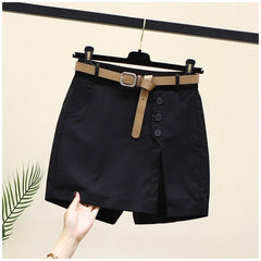 Pure Cotton Casual Skirts Shorts for Women Summer Wear Korean Version Versatile A-line Pants Women's Skirts