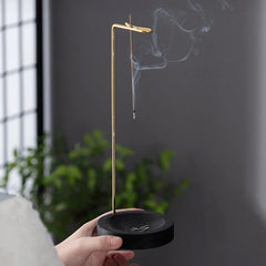 Minimalist Wooden Incense Burner Upside Down Incense Stick Holder Stand Incense Censer Tray Buddhist Teahouse Home Decorations