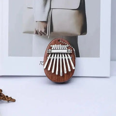 8 Key Mini Wooden Kalimba High Quality Exquisite Finger Thumb Piano Marimba Musical Good Accessory Pendant Gift