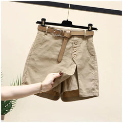 Pure Cotton Casual Skirts Shorts for Women Summer Wear Korean Version Versatile A-line Pants Women's Skirts