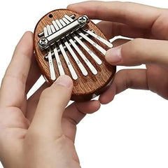 8 Key Mini Wooden Kalimba High Quality Exquisite Finger Thumb Piano Marimba Musical Good Accessory Pendant Gift