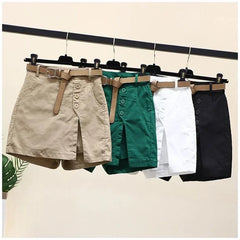 Pure Cotton Casual Skirts Shorts for Women Summer Wear Korean Version Versatile A-line Pants Women's Skirts