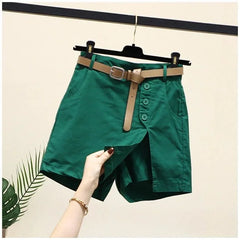 Pure Cotton Casual Skirts Shorts for Women Summer Wear Korean Version Versatile A-line Pants Women's Skirts