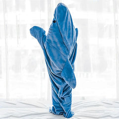 Shark Blanket Hoodie Shark Onesis for Adults and Children Wearable Hoodie Blanket Warm and Comfortable Blanket Cozy Sleeping Bag