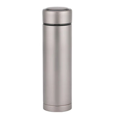 Titanium Vacuum Thermos Bottle Thermal Water Bottle Good Insulation Properties Insulation Cup Vacuum Flask Mug with Tea Infuser