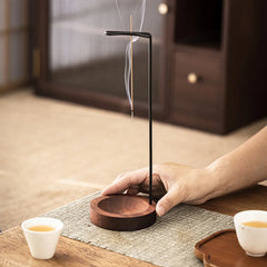 Minimalist Wooden Incense Burner Upside Down Incense Stick Holder Stand Incense Censer Tray Buddhist Teahouse Home Decorations