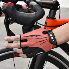 Half Finger Cycling Gloves for Men and Women Running Fitness Gym Anti-Slip Breathable Riding Motorcycle Bicycle Gloves