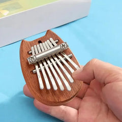 8 Key Mini Wooden Kalimba High Quality Exquisite Finger Thumb Piano Marimba Musical Good Accessory Pendant Gift