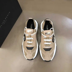 2024Philipp Plein New Men's Sports Shoes, Classic, Simple Design Fashion Elegant Atmosphere, Upper Cowhide with Flying Weaving P