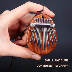 8 Key Mini Wooden Kalimba High Quality Exquisite Finger Thumb Piano Marimba Musical Good Accessory Pendant Gift