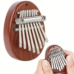 8 Key Mini Wooden Kalimba High Quality Exquisite Finger Thumb Piano Marimba Musical Good Accessory Pendant Gift