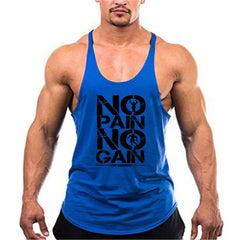 New Arrivals Bodybuilding Cotton Gym Sleeveless Tank Top for Men