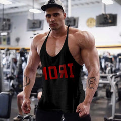 Men's Athletic Printed Gym Workout Bodybuilding Tank Tops