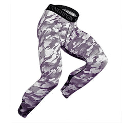 Men's Pro Compression Running Tights: Hot Yoga Pants for Gym & Basketball