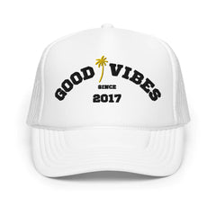 Beachy Good Vibes Foam Trucker Hat